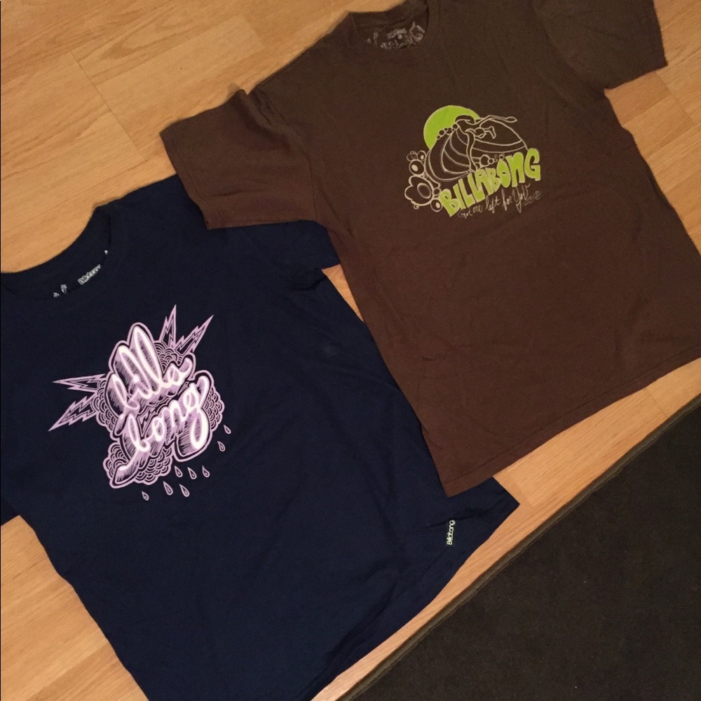 Bundle of 2 billabong slim fit T’s